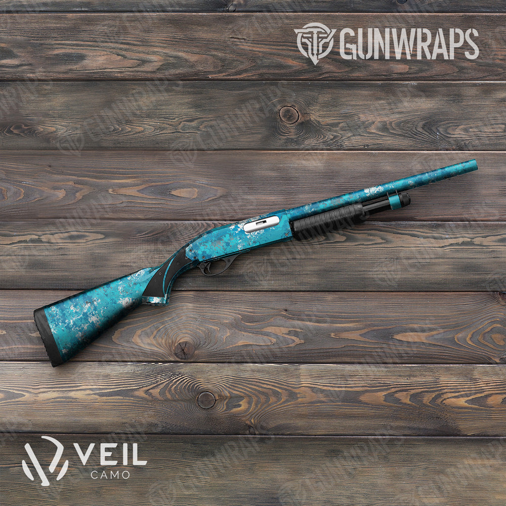 Shotgun Veil Wideland Mariner Camo Gun Skin Vinyl Wrap