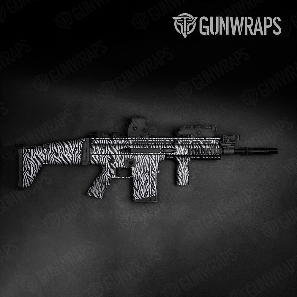Animal Zebra Tactical Gun Skin Vinyl Wrap