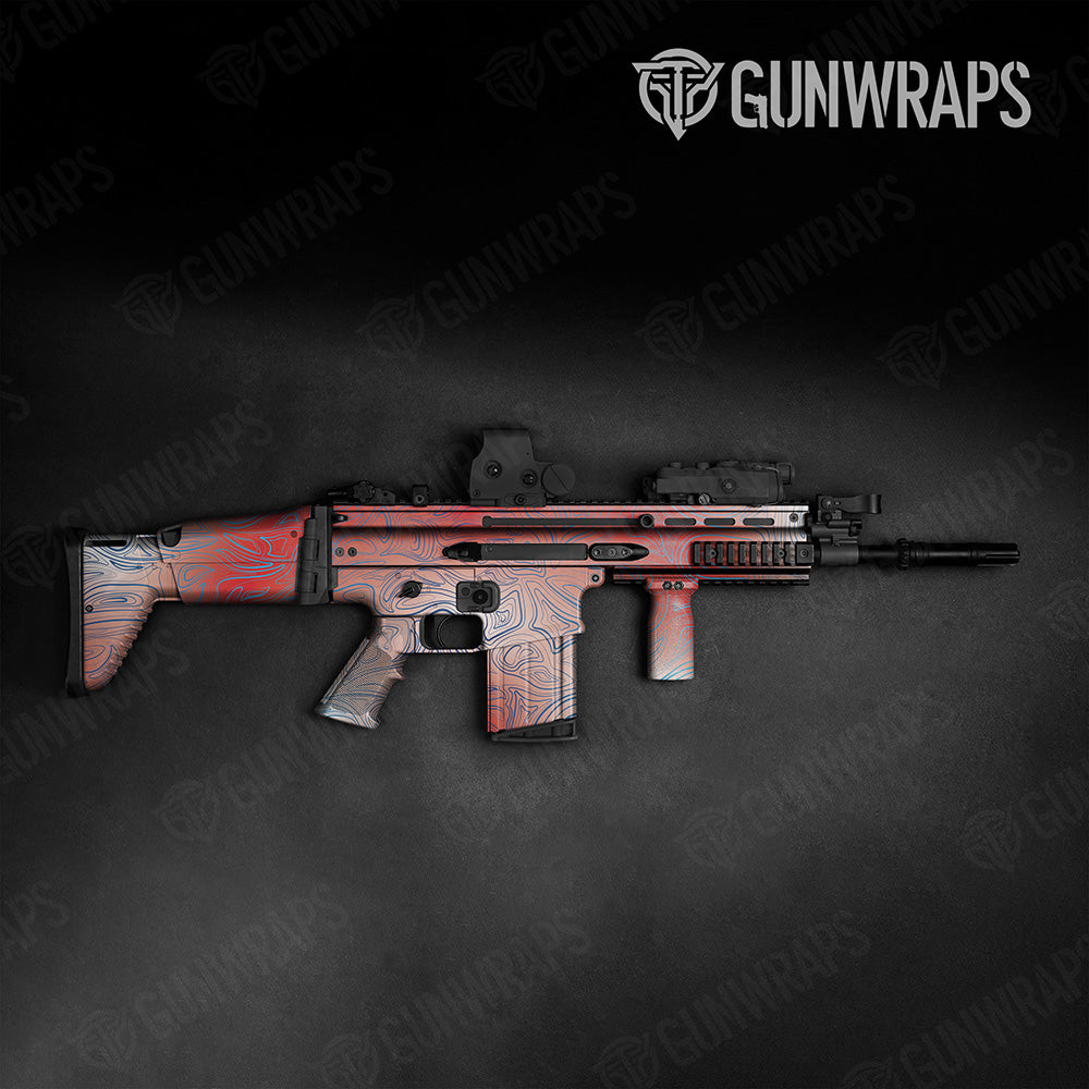 Damascus Patriot Tactical Gun Skin Vinyl Wrap