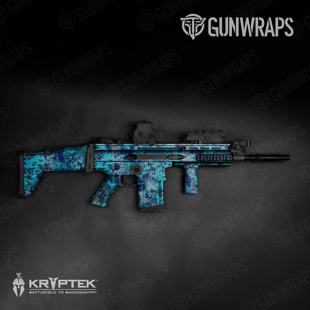 Tactical Kryptek Pontus Camo Gun Skin Vinyl Wrap