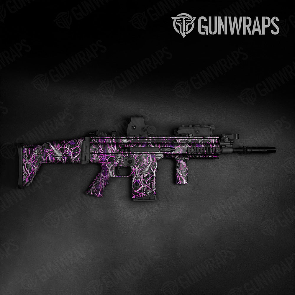 Nature Pink Voodoo Camo Tactical Gun Skin Vinyl Wrap
