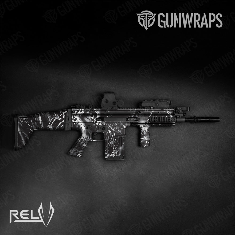 Tactical RELV X3 Medusa Camo Gun Skin Vinyl Wrap Film