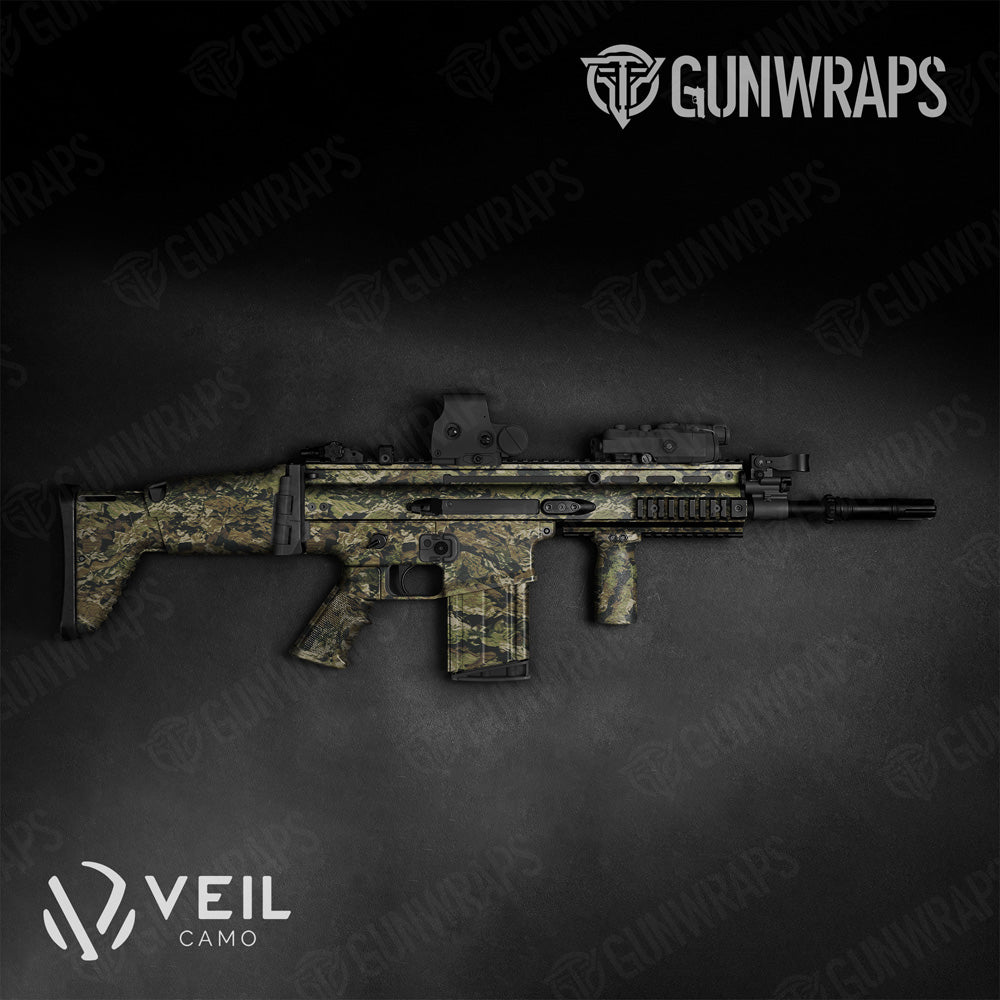 Tactical Veil Multitac Camo Gun Skin Vinyl Wrap