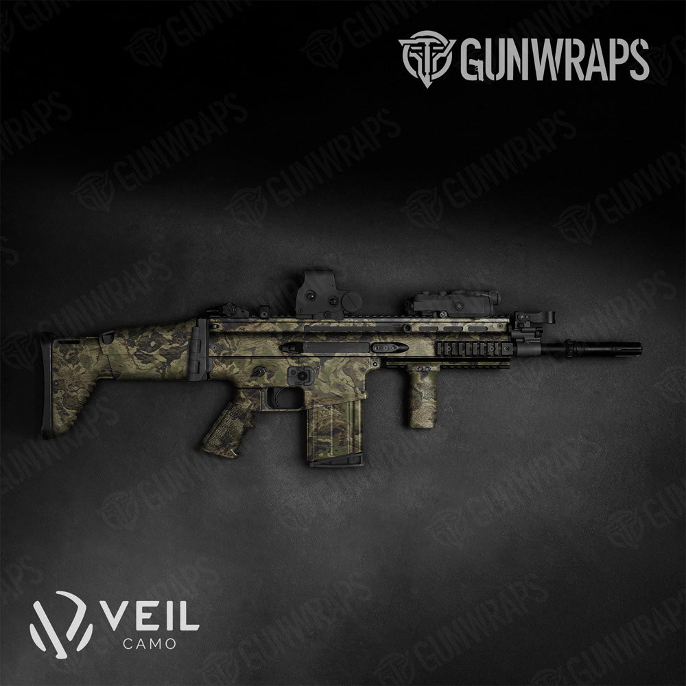 Tactical Veil Rumba Multi Camo Gun Skin Vinyl Wrap