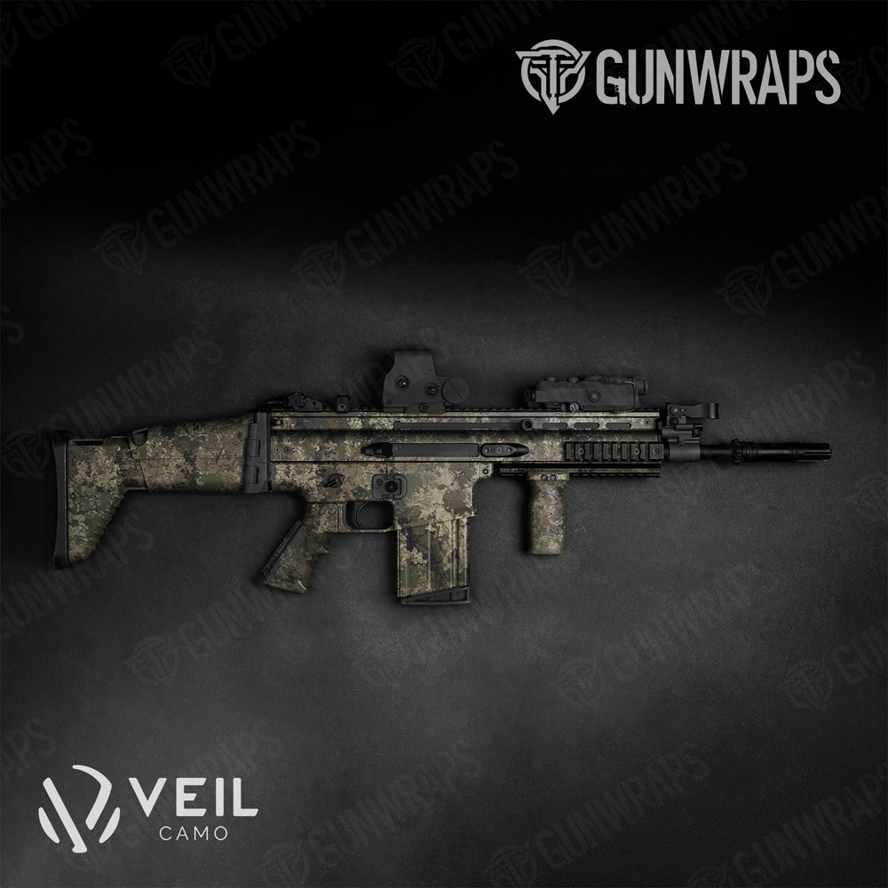 Tactical Veil Stalker Camo Gun Skin Vinyl Wrap