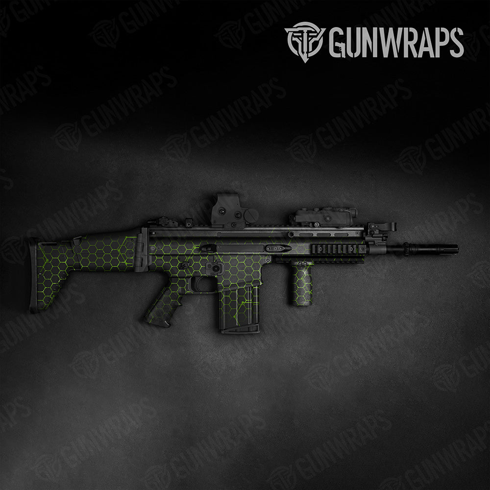Vivid Hex Green Tactical Gun Skin Vinyl Wrap