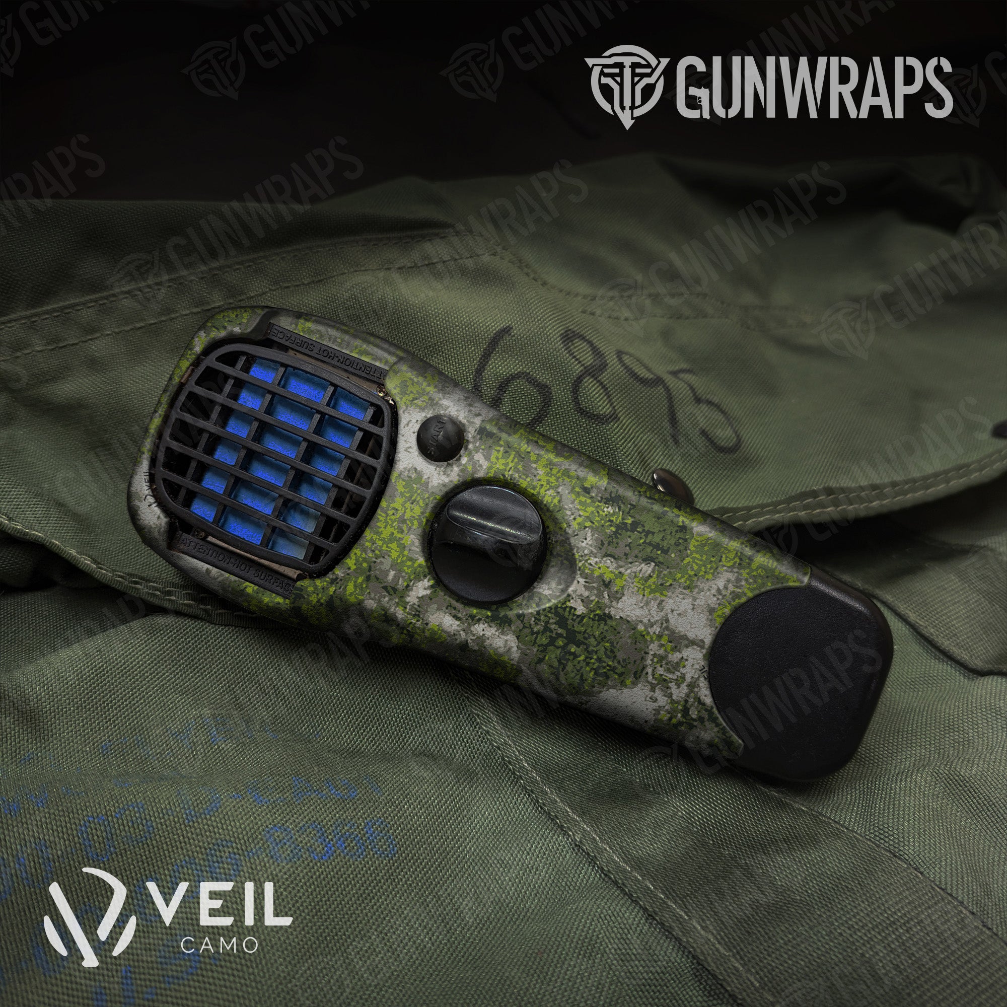 Thermacell Veil Moss Monster Camo Gear Skin Vinyl Wrap
