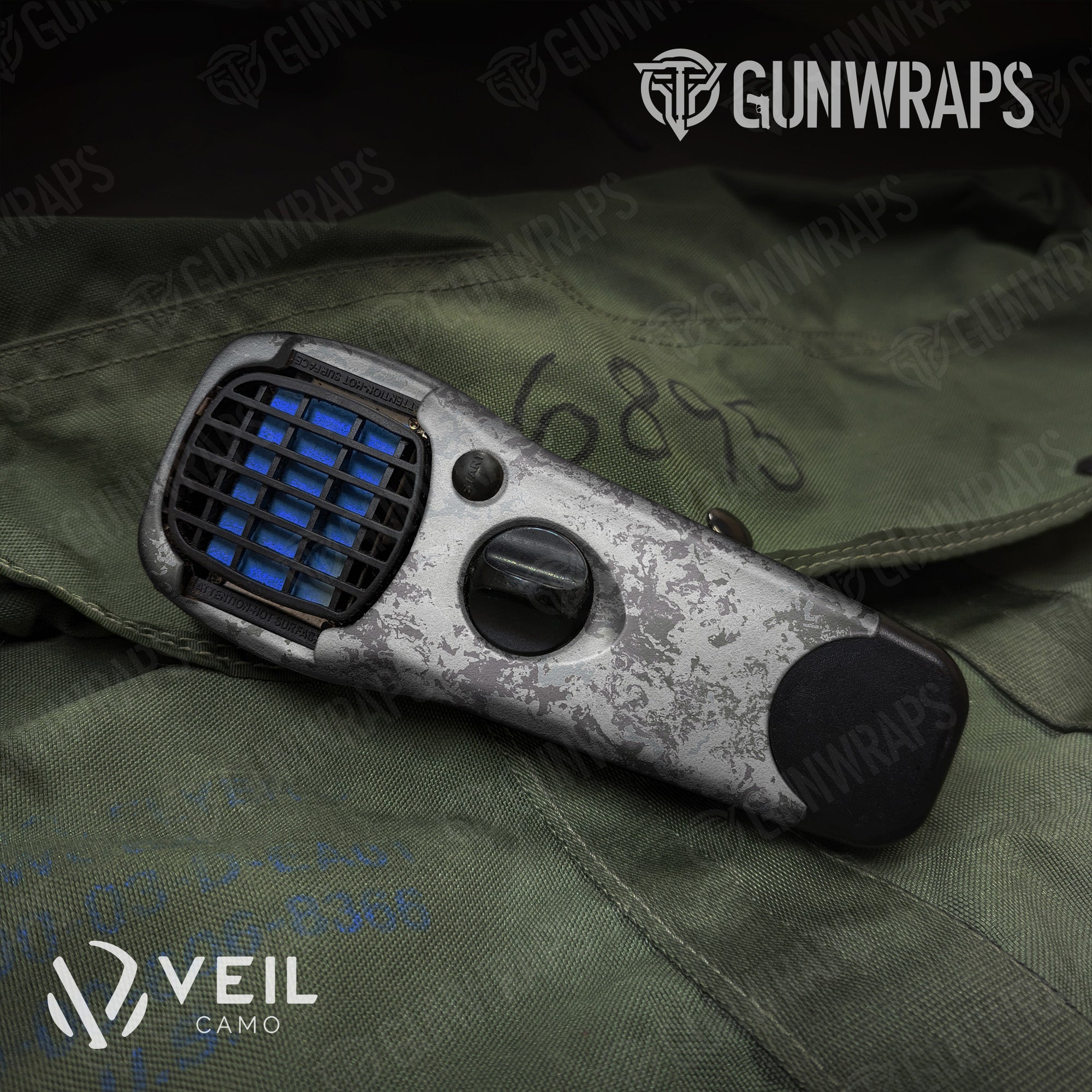 Thermacell Veil Ops Polar Camo Gear Skin Vinyl Wrap