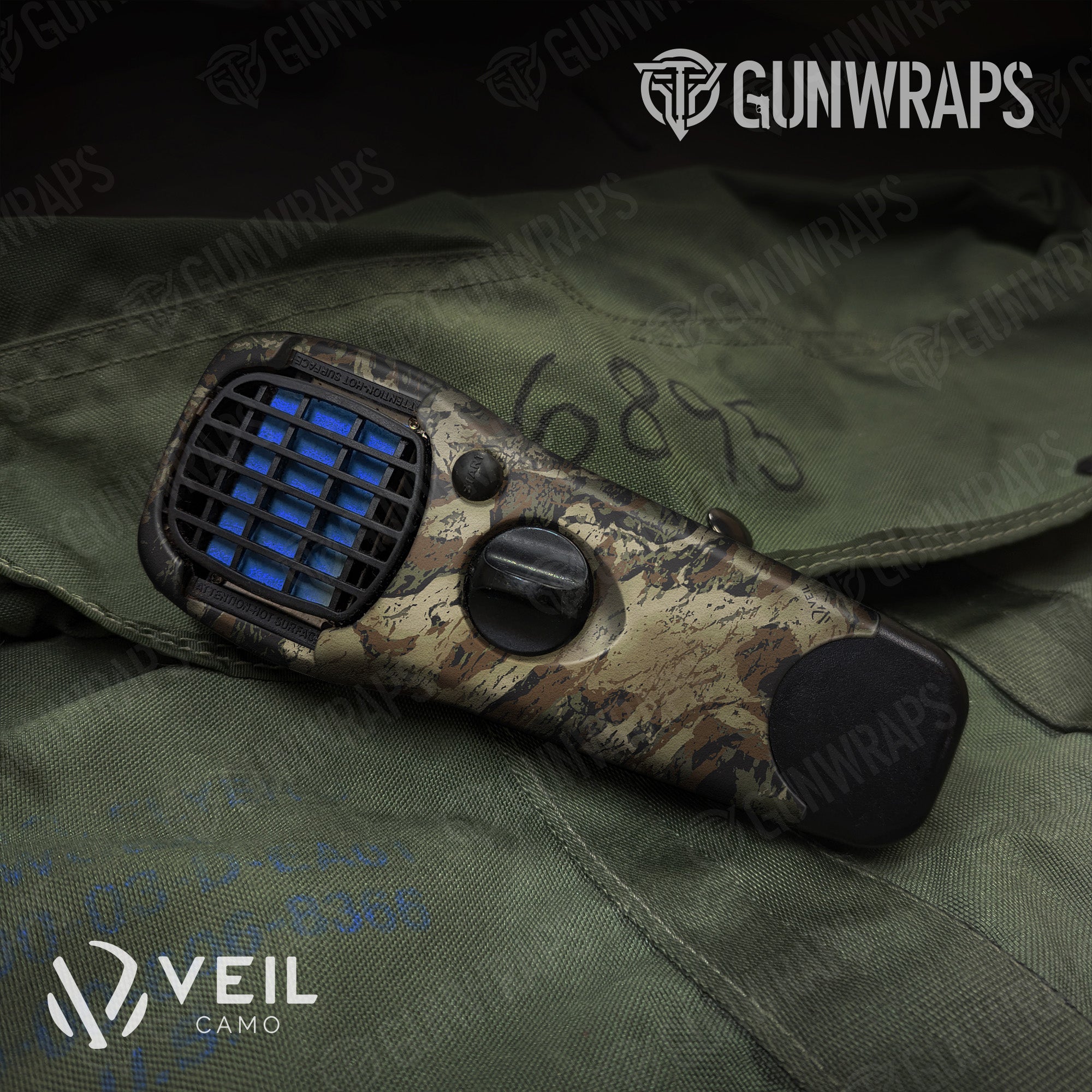 Thermacell Veil Rumba Barren Camo Gear Skin Vinyl Wrap
