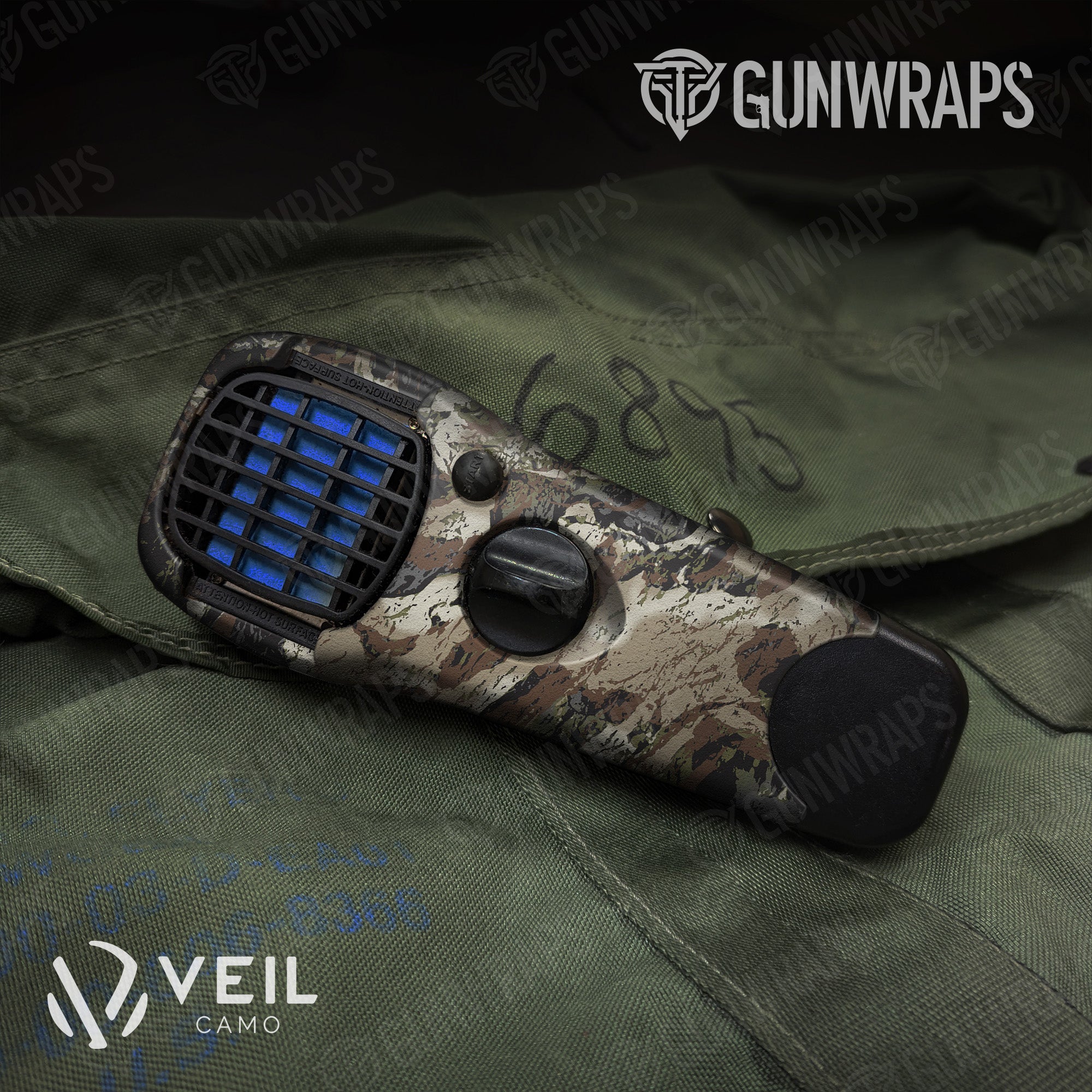 Thermacell Veil Rumba Cumbred Camo Gear Skin Vinyl Wrap