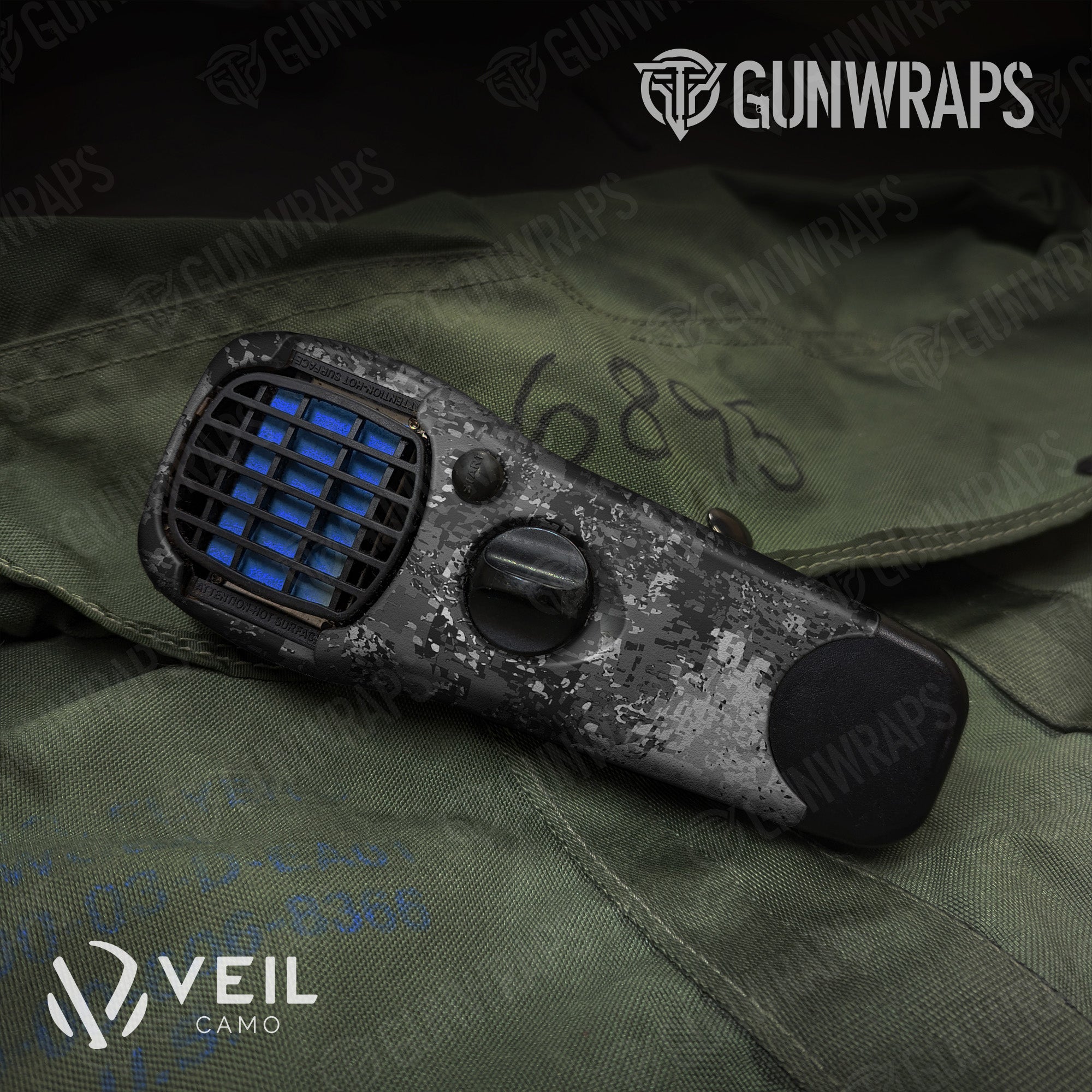 Thermacell Veil Stryk Flat Camo Gear Skin Vinyl Wrap