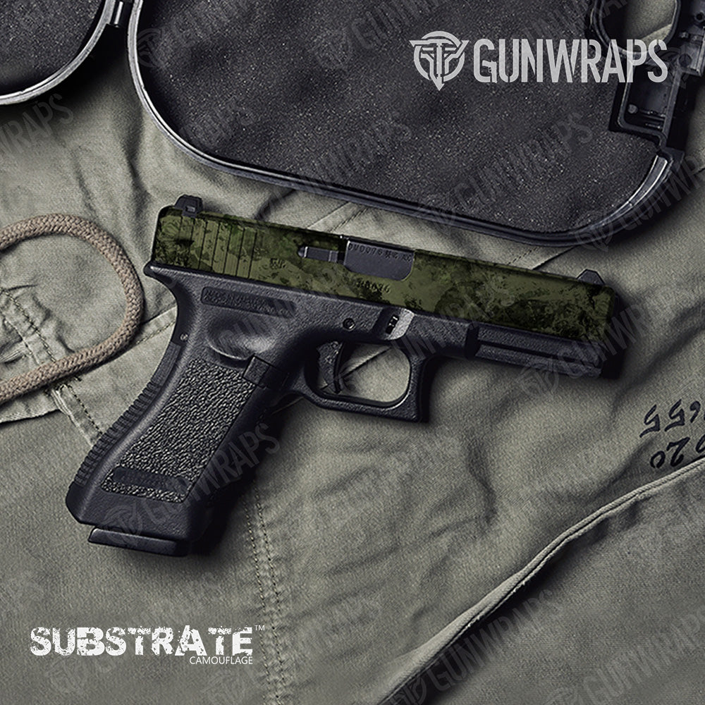 Pistol Slide Substrate Spectre Camo Gun Skin Vinyl Wrap Film