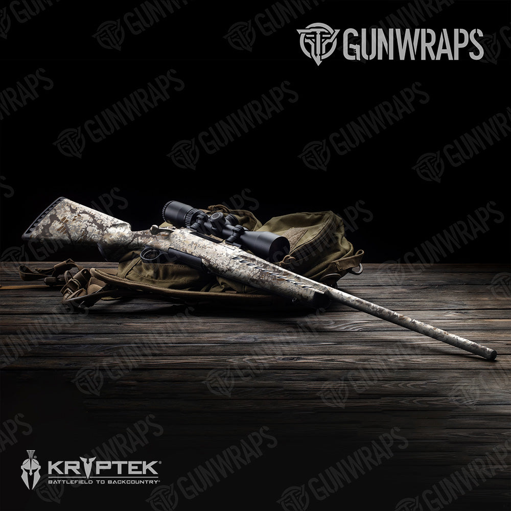 Rifle Kryptek Obskura Driftwood Camo Gun Skin Vinyl Wrap