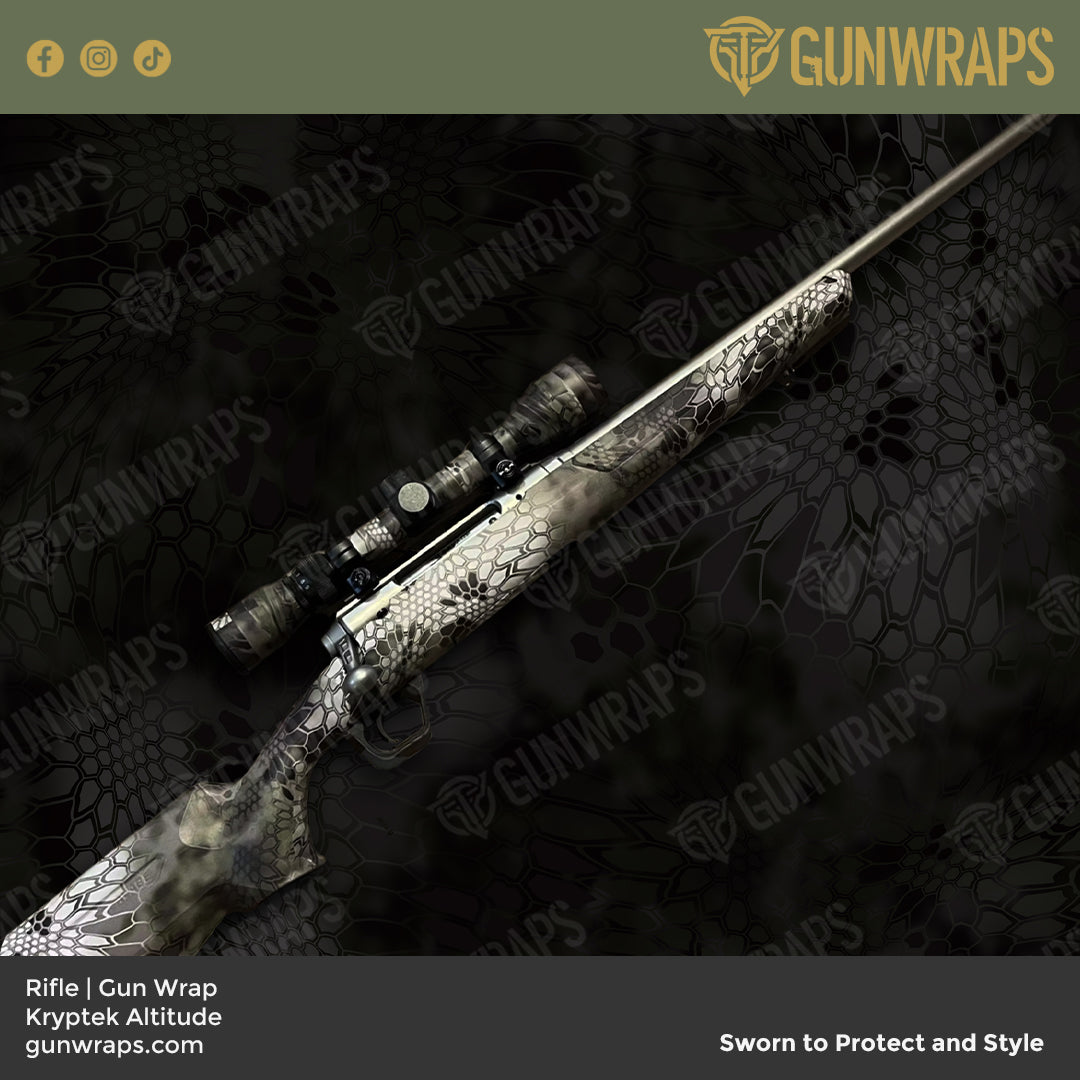 Rifle Kryptek Altitude Camo Gun Skin Vinyl Wrap
