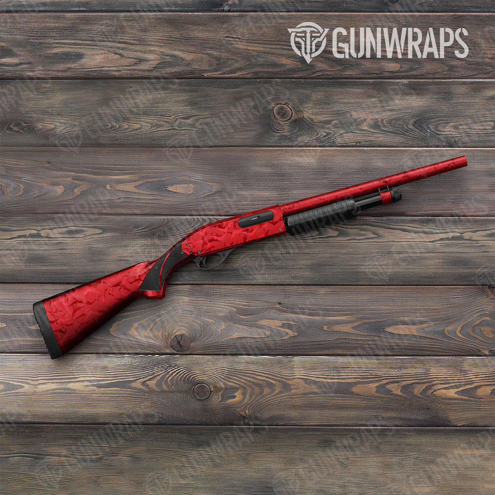 Battle Storm Elite Red Camo Shotgun Gun Skin Vinyl Wrap