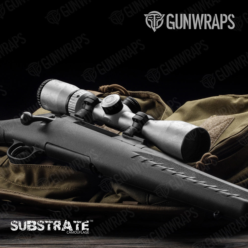 Scope Substrate Snowstorm Camo Gear Skin Vinyl Wrap Film
