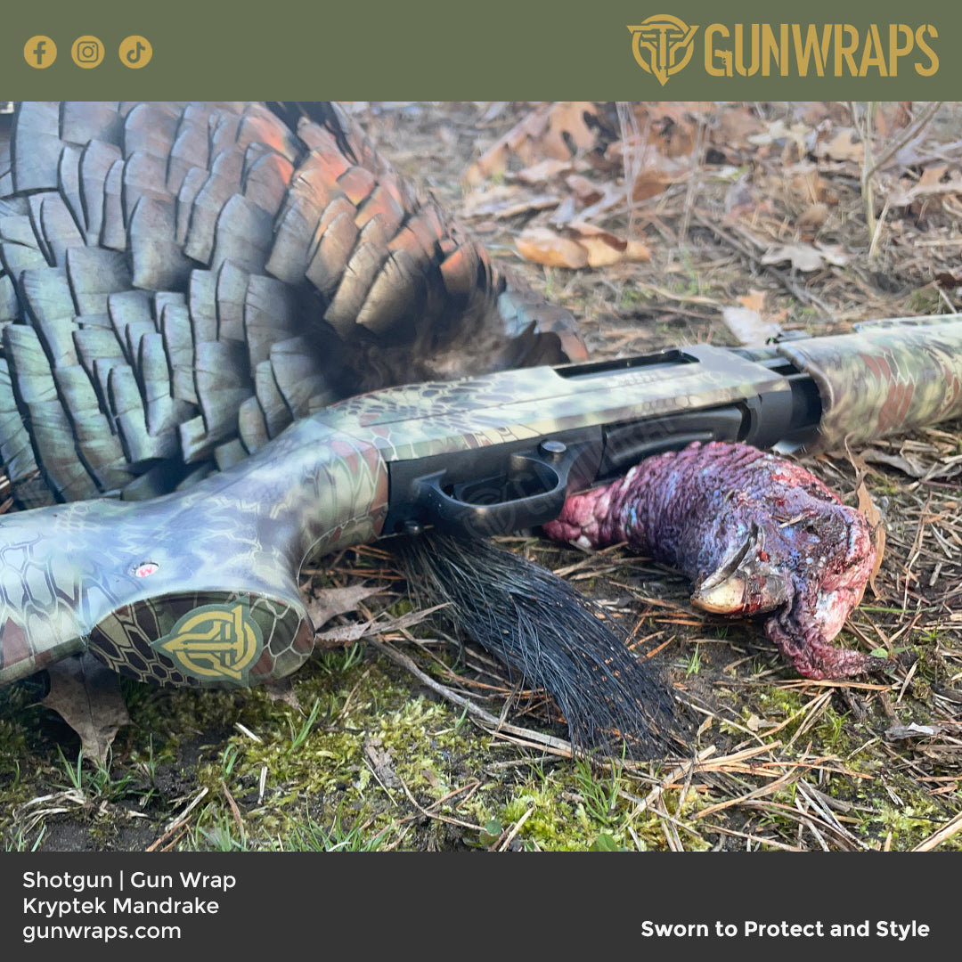 Shotgun Kryptek Mandrake Camo Gun Skin Vinyl Wrap