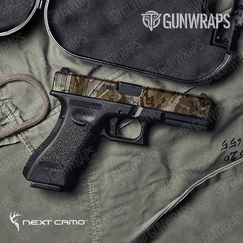 Pistol Slide Next Wyld Camo Gun Skin Vinyl Wrap Film