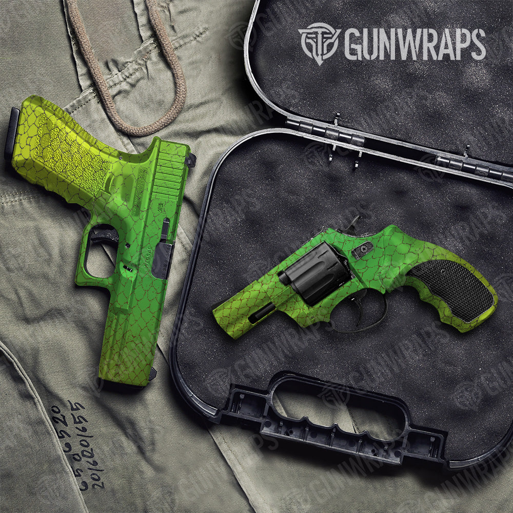Animal Anole Pistol & Revolver Gun Skin Vinyl Wrap