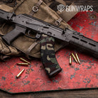 Classic Militant Blood Gun Skin Vinyl Wrap