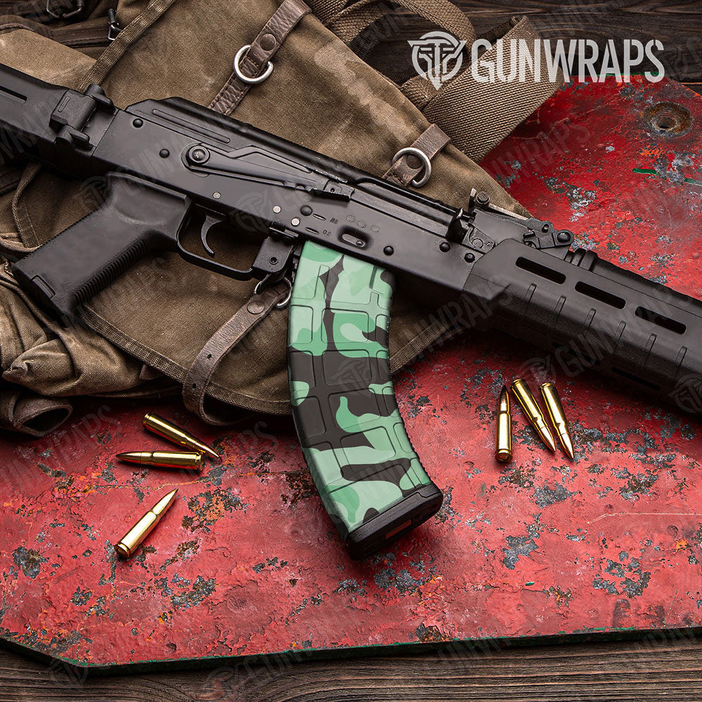 Classic Mint Chocolate Chip Gun Skin Vinyl Wrap