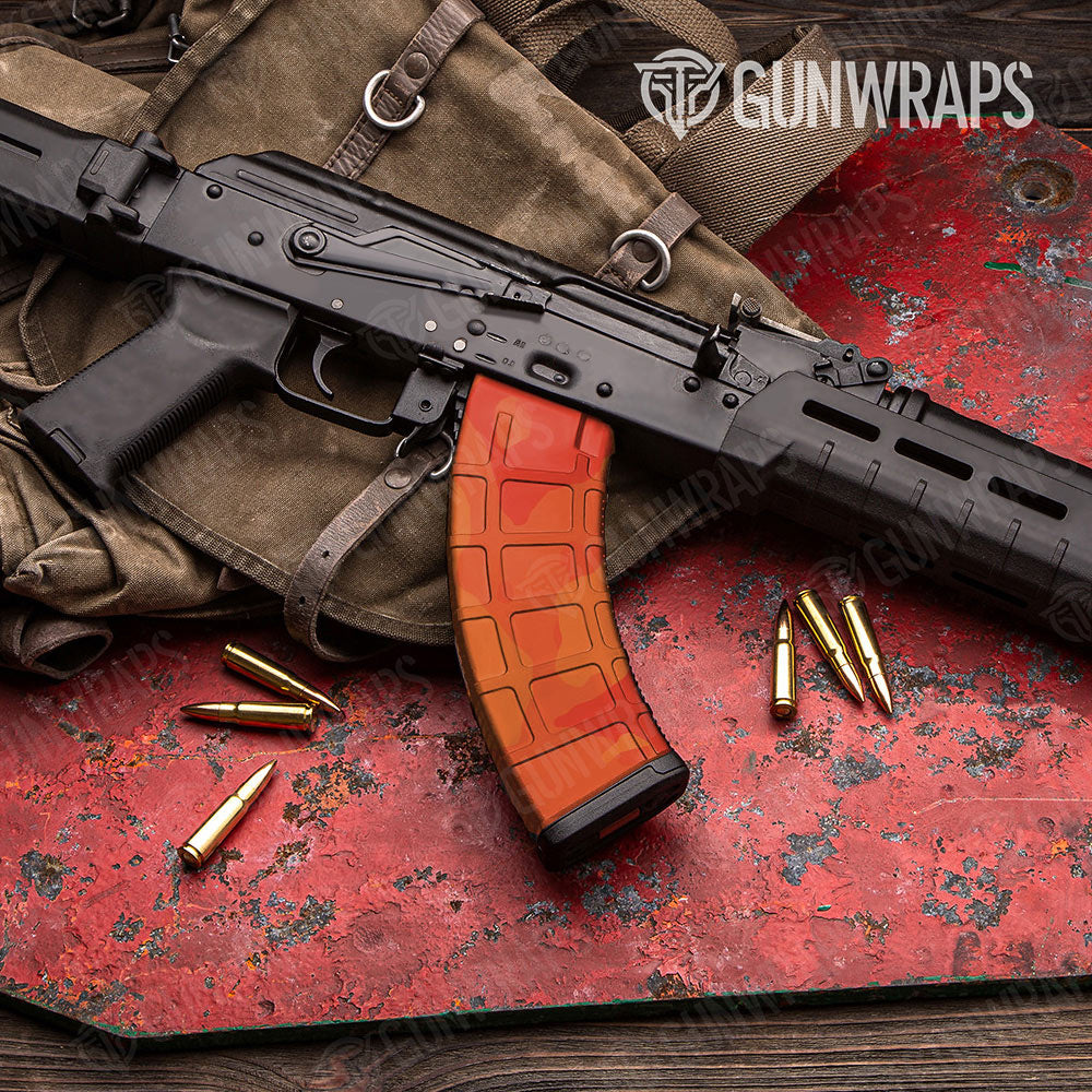 Cumulus Elite Orange Gun Skin Vinyl Wrap
