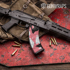 Cumulus Pink Gun Skin Vinyl Wrap