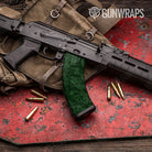 Digital Elite Green Gun Skin Vinyl Wrap