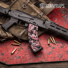 Digital Pink Gun Skin Vinyl Wrap