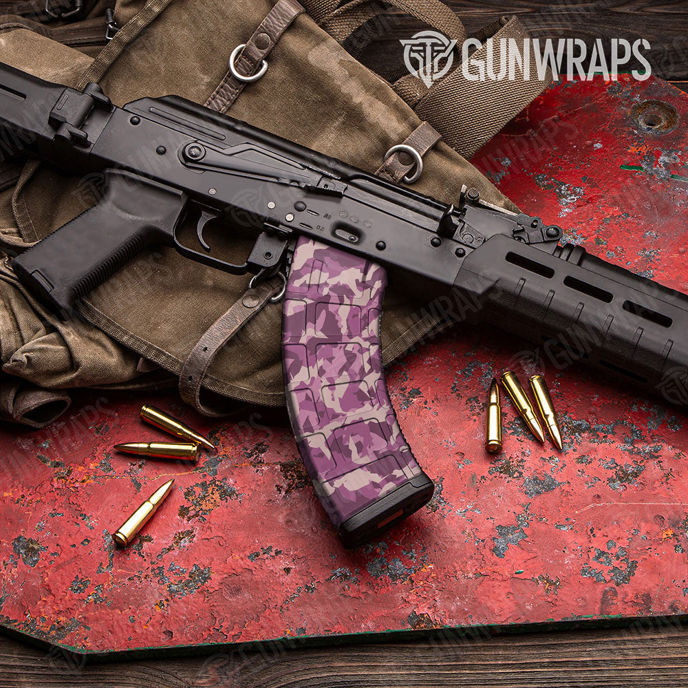 Erratic Floral Gun Skin Vinyl Wrap