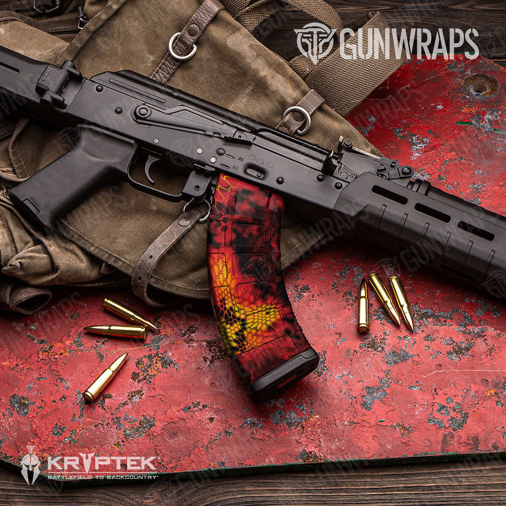Kryptek Lava Gun Skin Vinyl Wrap