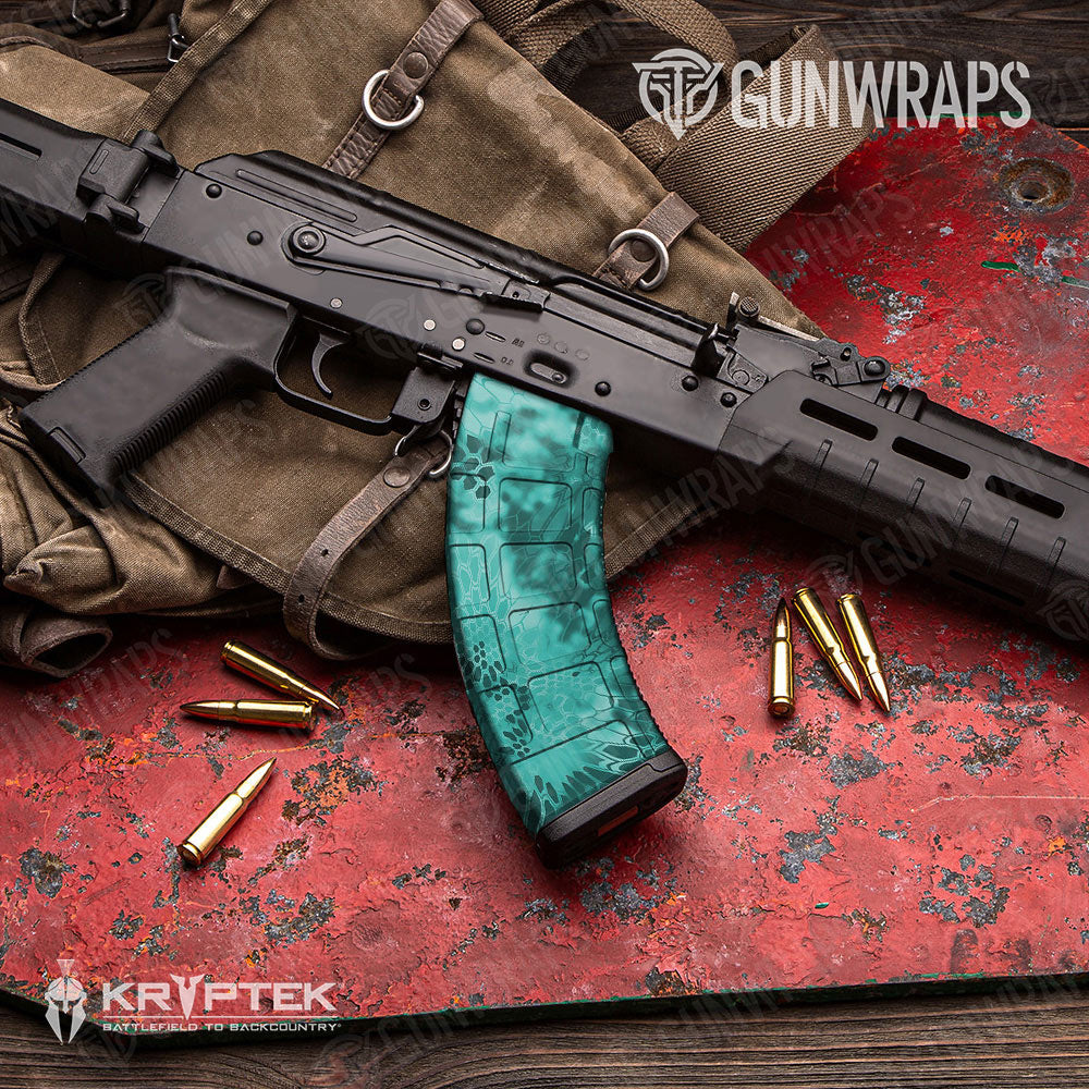 Kryptek Tiffany Blue Gun Skin Vinyl Wrap