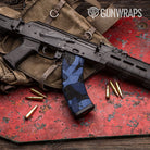 Ragged Blue Midnight Gun Skin Vinyl Wrap