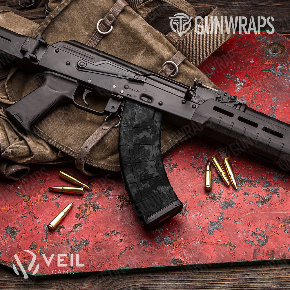 Veil Tac Black Gun Skin Vinyl Wrap