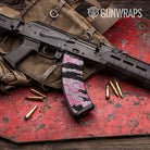 Vietnam Tiger Stripe Pink Tiger Gun Skin Vinyl Wrap