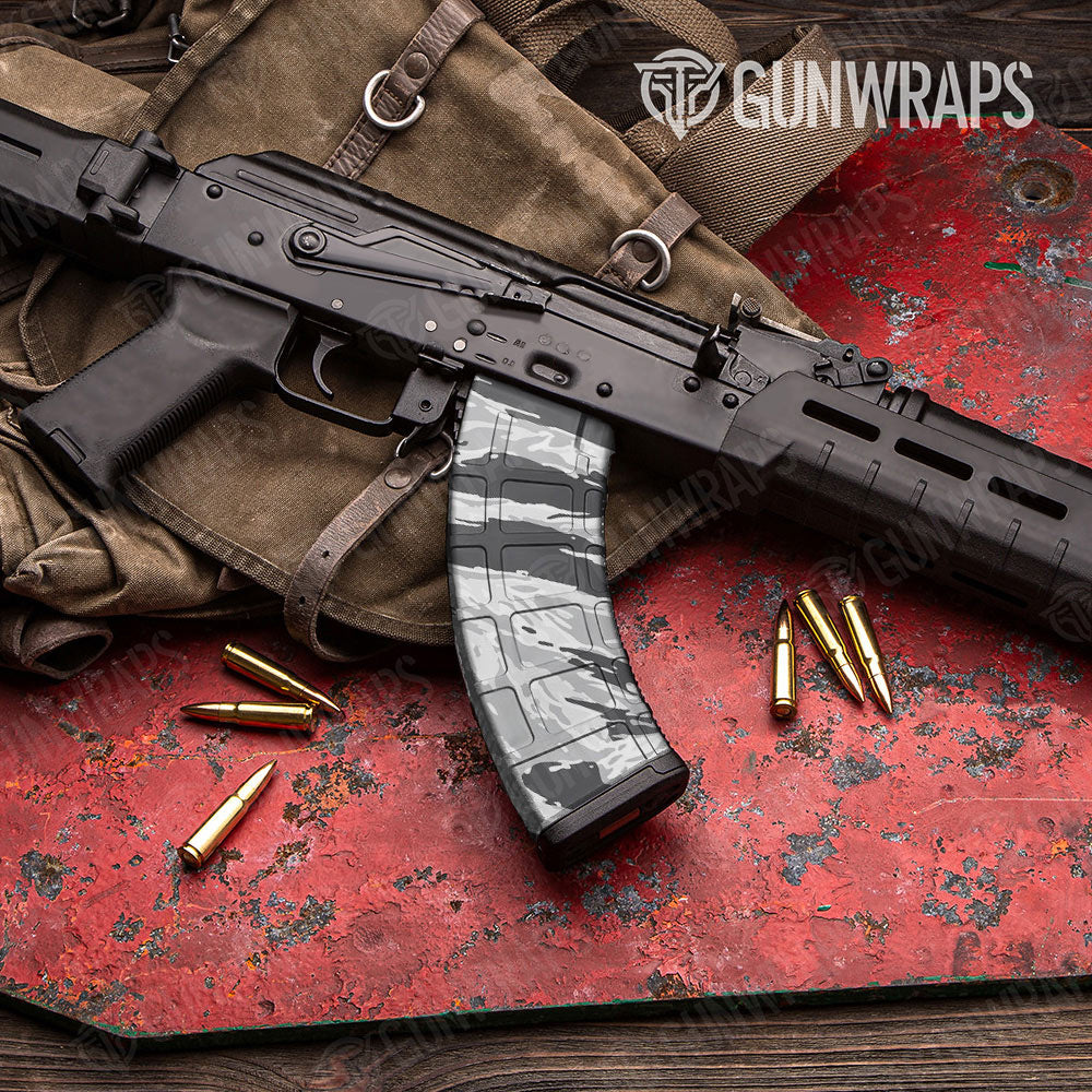 Vietnam Tiger Stripe Snow Gun Skin Vinyl Wrap