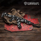 Bandana Black And White Gun Skin Vinyl Wrap