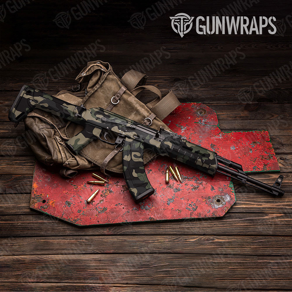 Classic Militant Charcoal Gun Skin Vinyl Wrap