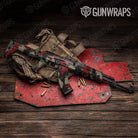 Cumulus Militant Red Gun Skin Vinyl Wrap