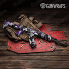 Cumulus Purple Tiger Gun Skin Vinyl Wrap