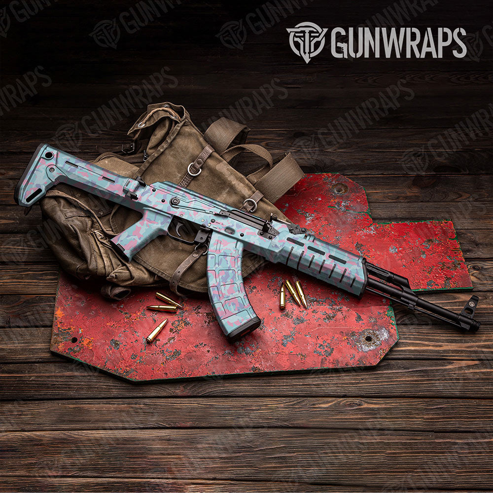 Erratic Cotton Candy Gun Skin Vinyl Wrap