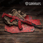 Erratic Elite Red Gun Skin Vinyl Wrap