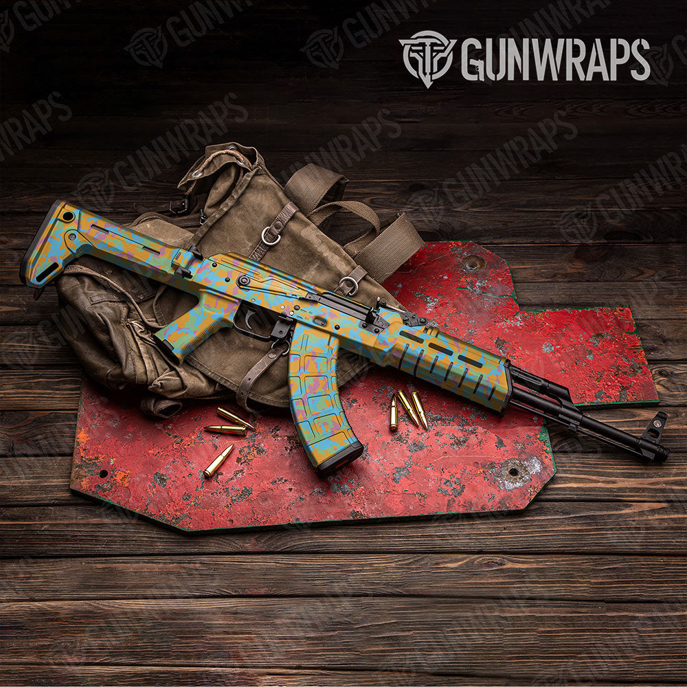 Erratic Sherbert Gun Skin Vinyl Wrap