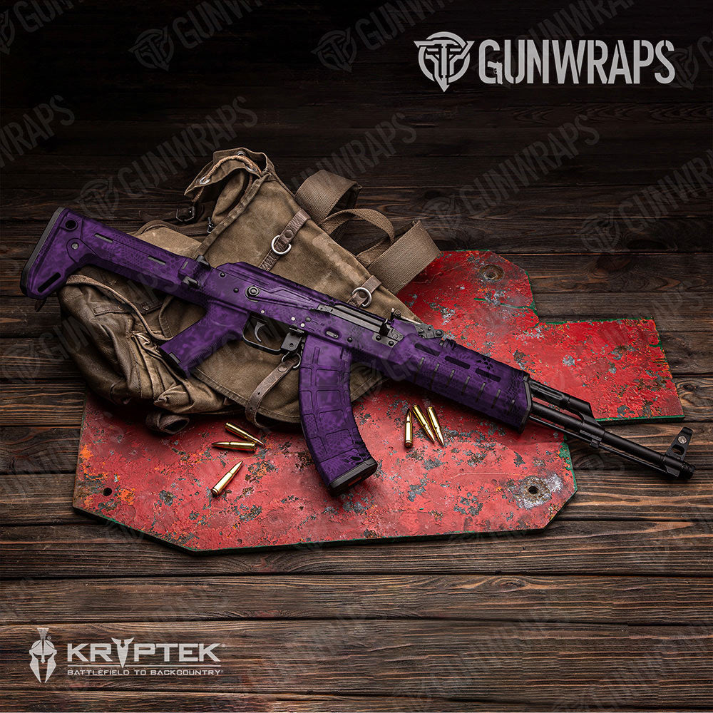 Kryptek Purple Gun Skin Vinyl Wrap
