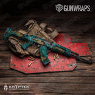 Kryptek Turquoise Gun Skin Vinyl Wrap
