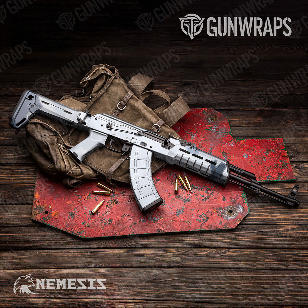 Nemesis Snow Tundra Gun Skin Vinyl Wrap