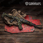 Paintball Yellow Tiger Gun Skin Vinyl Wrap
