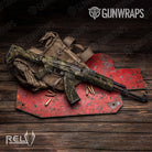 RELV Harvester Gun Skin Vinyl Wrap
