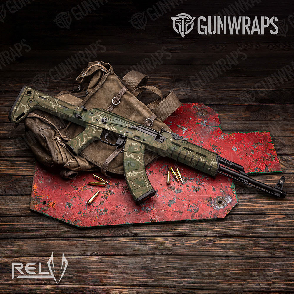 RELV Moab Gun Skin Vinyl Wrap