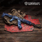 Ragged Blue Urban Night Gun Skin Vinyl Wrap